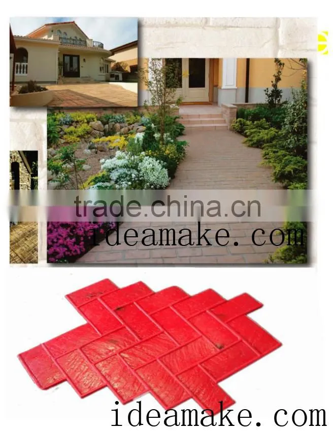 Stamping Rubber Pavement Mold paving block mold concrete pavement mould