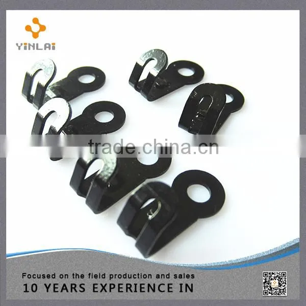 Black iron shoe buckles