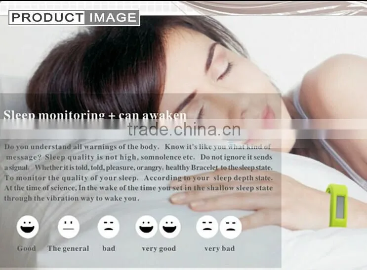2014 New Electronic Intelligent Health Bluetooth Bracelet ,Sleep Monitoring, Pedometer,Sports Bluetooth Bracelet