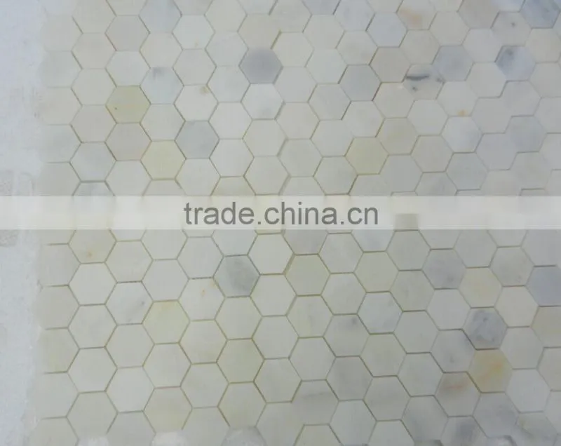 Wholesale Top Quality Natural White Marble Mosaic on Sale