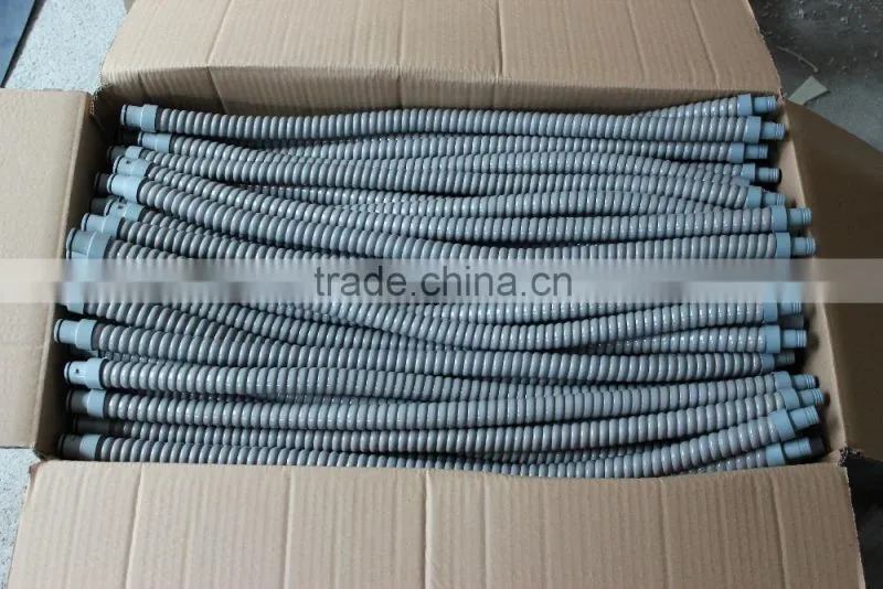 Air conditioner insulation heat resistant outlet hose/A/C flexible corrugated drain hose/PVC flexible heat preservation hose