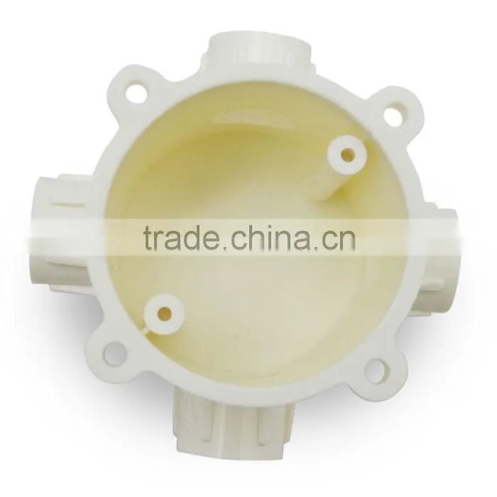 YiMing Electrical PVC Four Way Circular Box