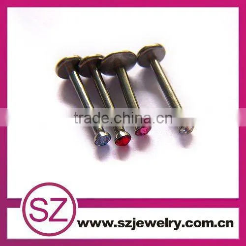D188 labret fake industrial piercing jewelry