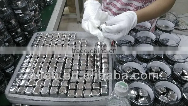New Fashionable Stainless Steel Ice Cubes