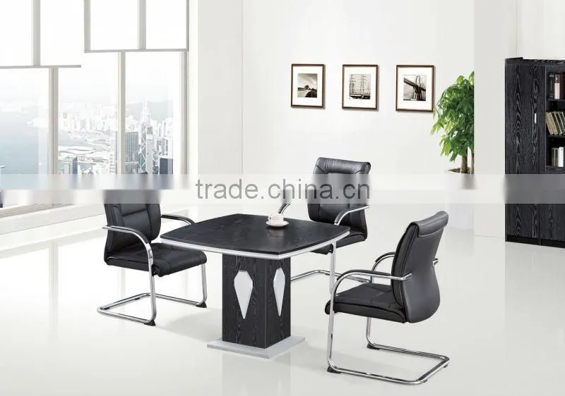 hot sale high quality modern latest style with wire management aluminum decoration wooden conference desk meeting table