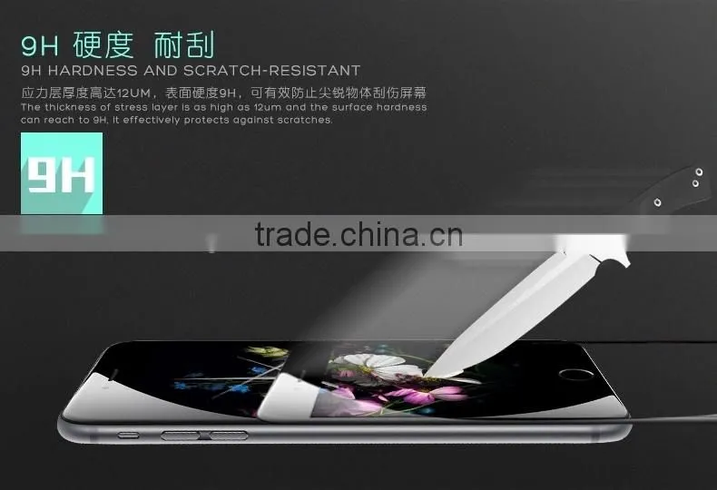 High Definition tempered glass screen protector for iPhone 6s Mobile Phone Case 2016 new products China supplier