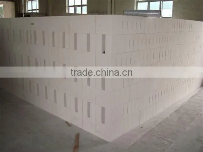 used for glass furnace mullite insulating refractory brick