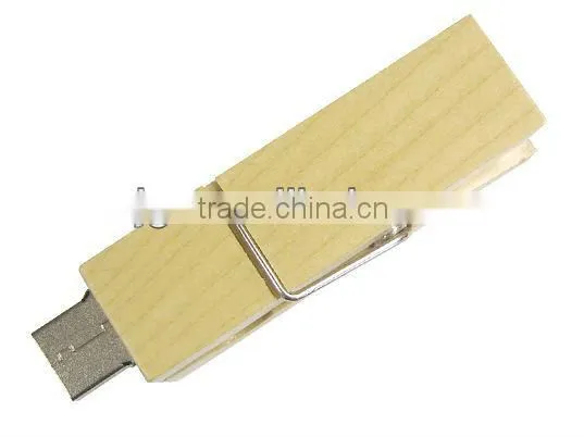 New&latest Design Wooden Peg USB Flash Drive