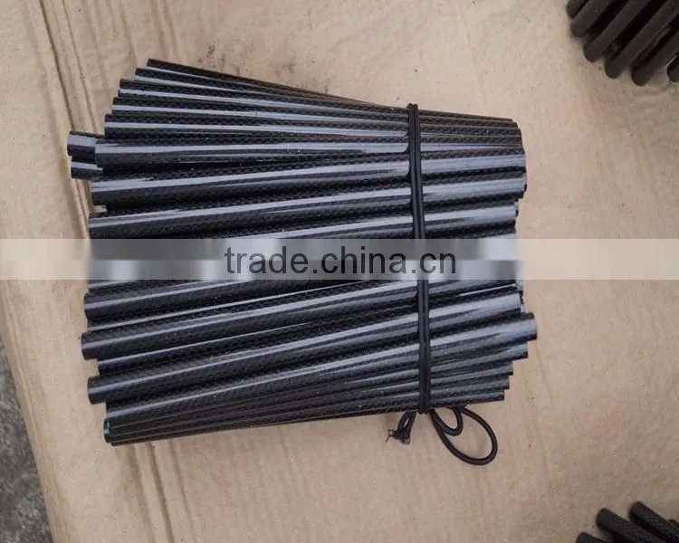 Best selling carbon fiber pipe rod, high strength solid carbon fiber rod