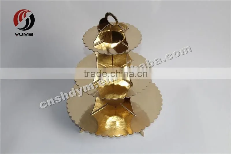 high quality cardboard wholesale cake stand