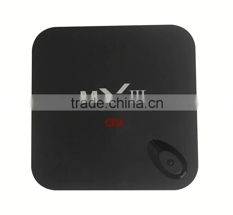Quad Core MXIII media player hd AmlogicS802 imito MX3 android 4.4 smart tv box MXIII 2G+8G Android tv box