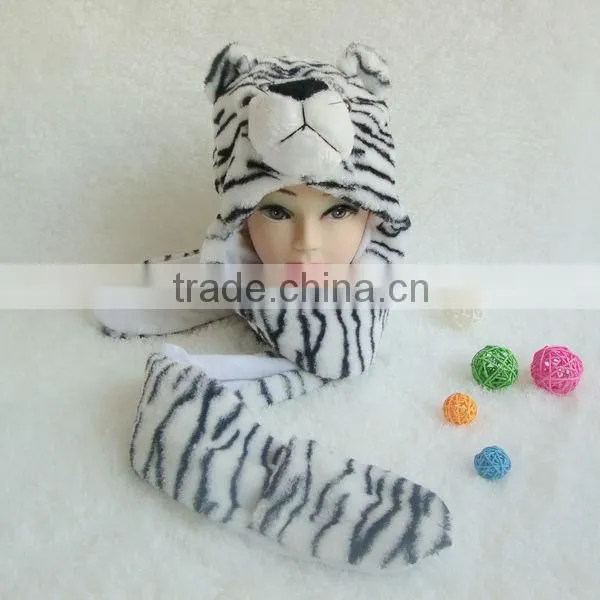 New style winter faux fur animal hat