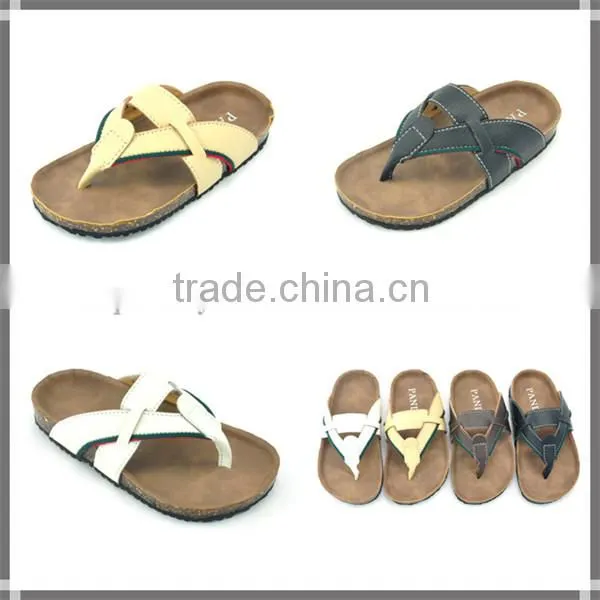 Thick sole boys beach rubber thongs
