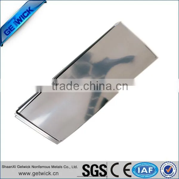 ASTM B386 cold rolled molybdenum plate