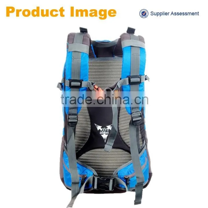China Sannovo hot selling new product blue fashion outdoor trekking backbag for men