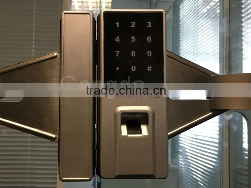GD High Quality Elegant Glass Door Lock Password Door Digital Lock