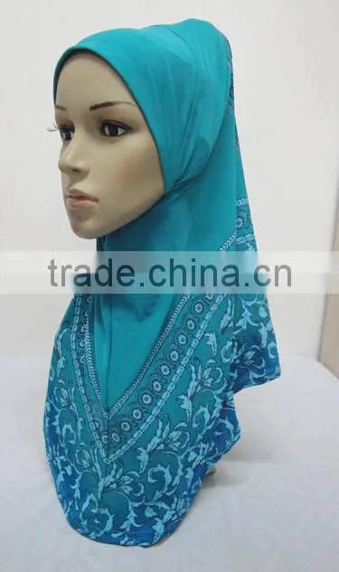 H294 latest muslim hijab with beautiful prints,muslim scarf