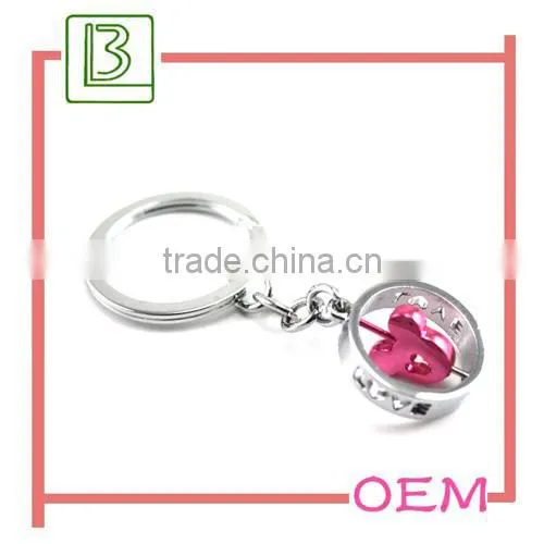 fashion rhinestone keychain