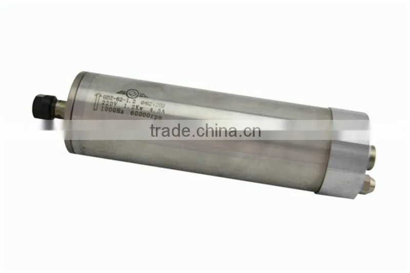 GDZ62-1.2 Toauto 60000rpm 1.2kw high speed spindle motor