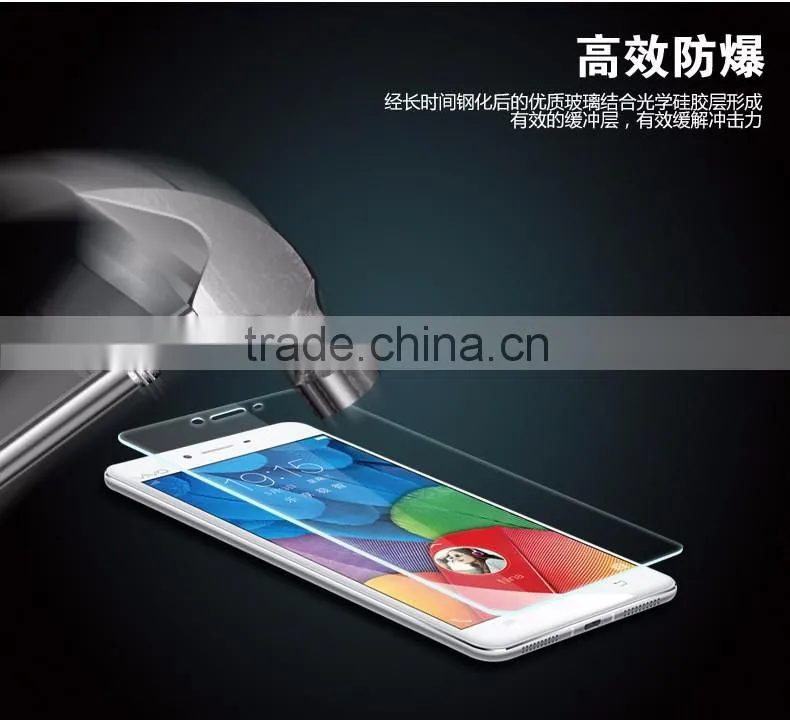 Anti Bluelight Colored 9H Tempered Glass Full Cover Screen Protector For Vivo X5L