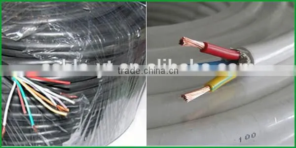 Flexible CU/PVC/PVC Multi-core RVV Cable Wire