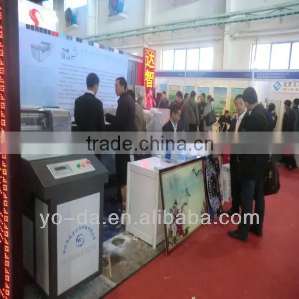 A3/A4 folded brochure printing machine! a3/a4 ceramic title printing machie!