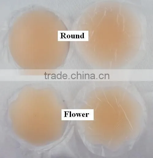 Reusable and self -adhesive silicone sexy ladies nipple covers
