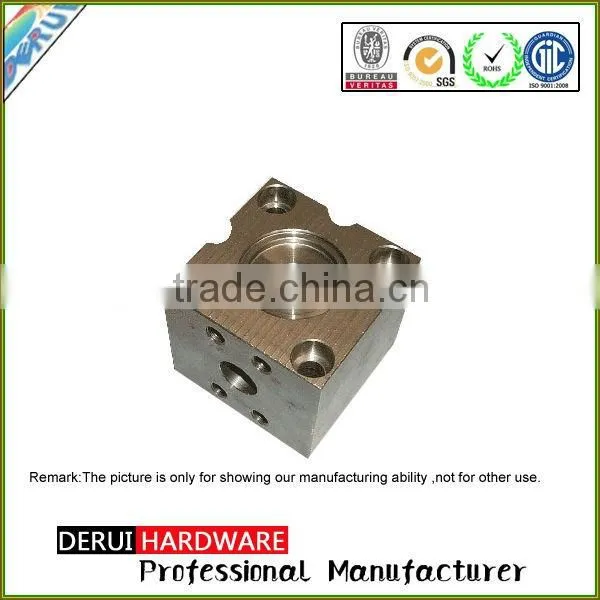 Iron 5 Axis Custom Industrial machinery oem or odm high precision cnc machining part