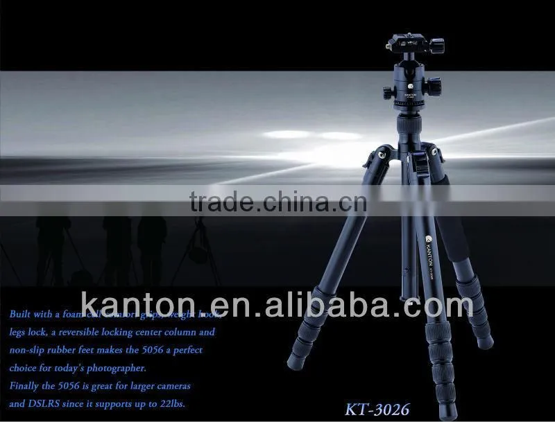 Professional Flip Video Camcorder Carbon Fiber Tripod