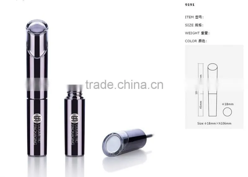 Make your own brand spray purple eyeliner case with brush