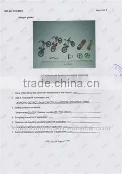 Finger toys Metal Bicycle with Skatepark