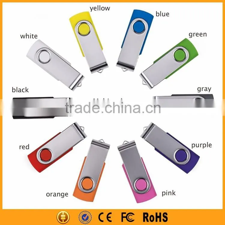 Classic promotional gifts swivel usb free logo impriting