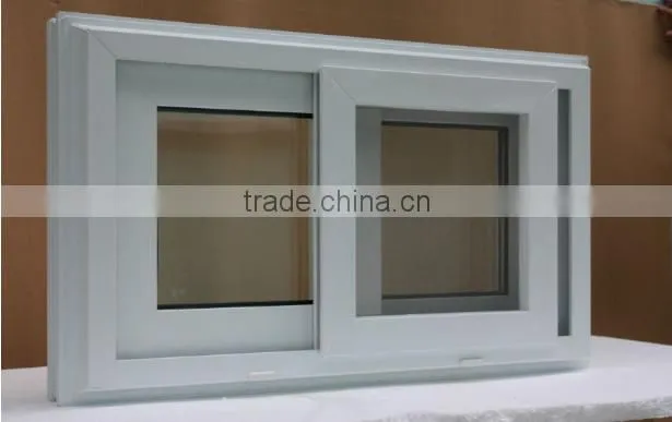 U-shaped pvc plastic profile 62 two track upvc profile