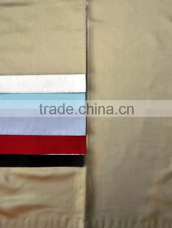 Plain Jacquard Curtain Fabric