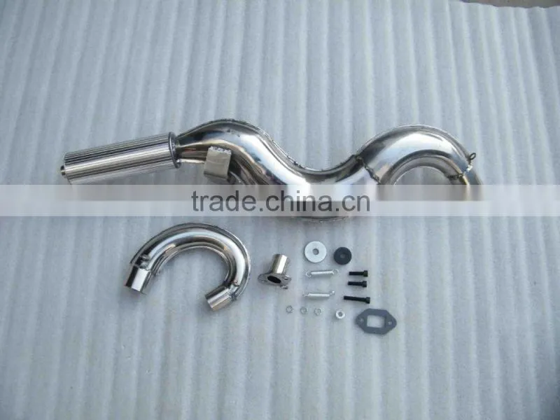 Motorcycle Ehaust Muffler for 2 Stoke 47cc-49cc Pocket bike