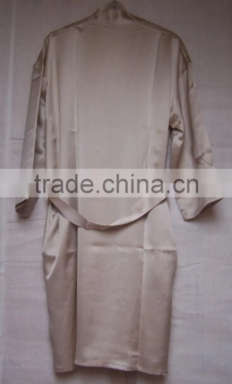 100% silk robe with Italian traditional design