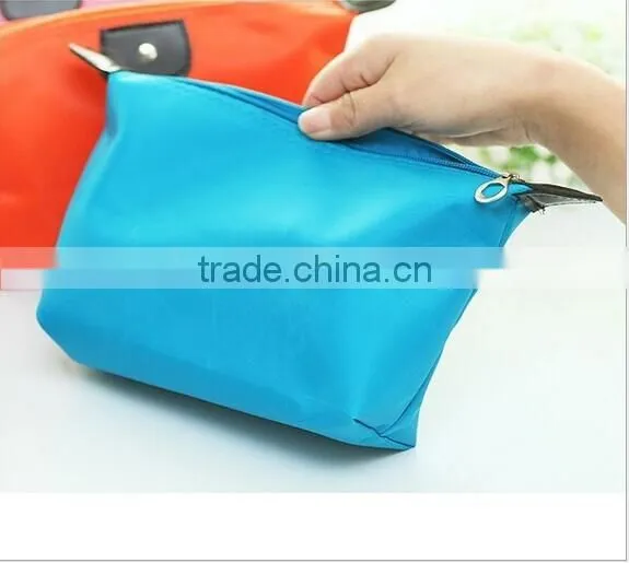 Explosion models dumplings Cosmetic Pouch folding nylon cosmetic bag
