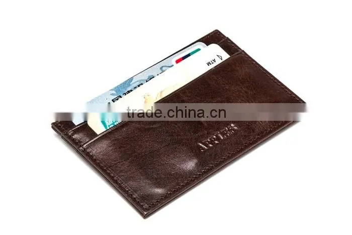 Experienced Factory Custom Color Leather Super Quality Men'S Purse Leather Wallet