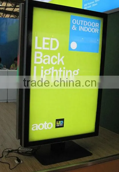street advertising light box board