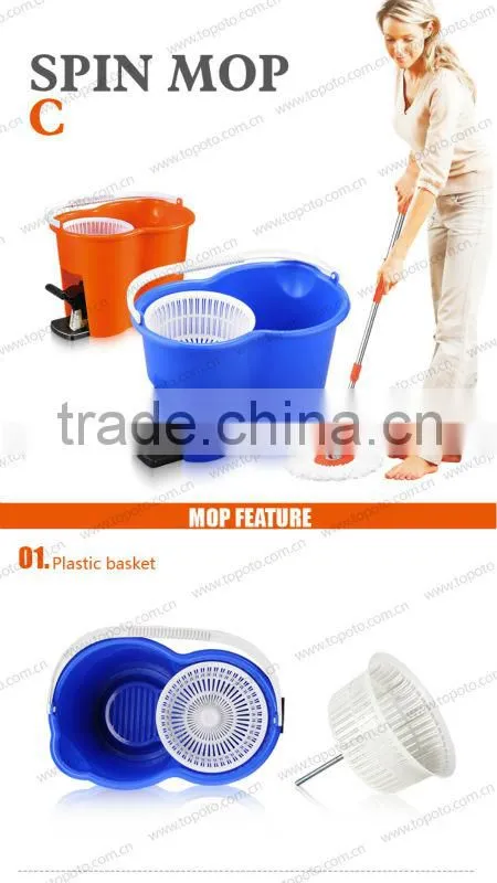Easy Mop Plastic Floor Cleaning Wiper Whirly Mop