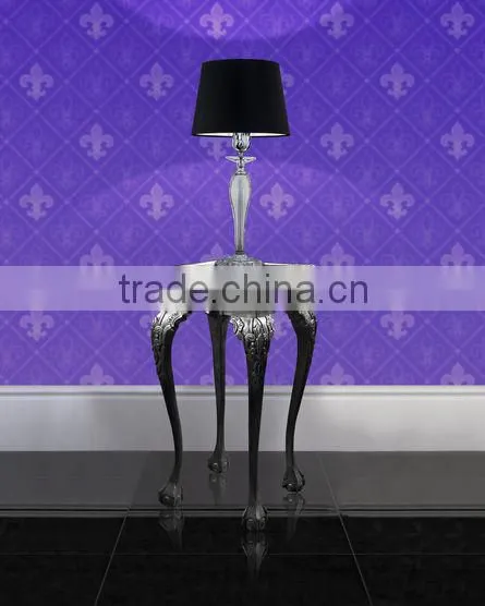 Black bedside table lamp