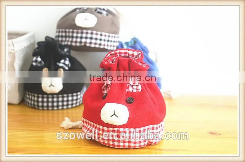 2014 Shenzhen OWELL new designed Canvas/Cotton coin purse wholesale