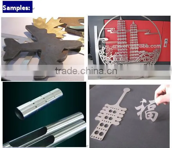 YAG-500W SIGN 5050 laser metal key cutting machine price is low ! Metal tube cutting machine