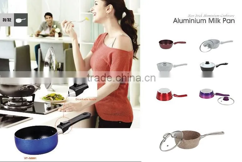 alumimum honeycom ceramic coaitng cookware set