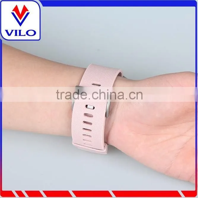 Silicone Rubber Sport Watch Band Strap Replace Watchband For Fitbit Blaze Watch