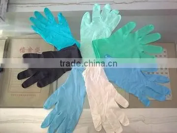 9"4mil Blue Nitrile Disposable Glove