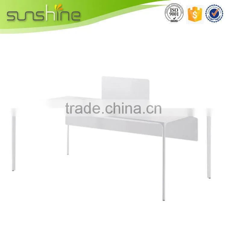 New products promotional wooden panel executive table desk