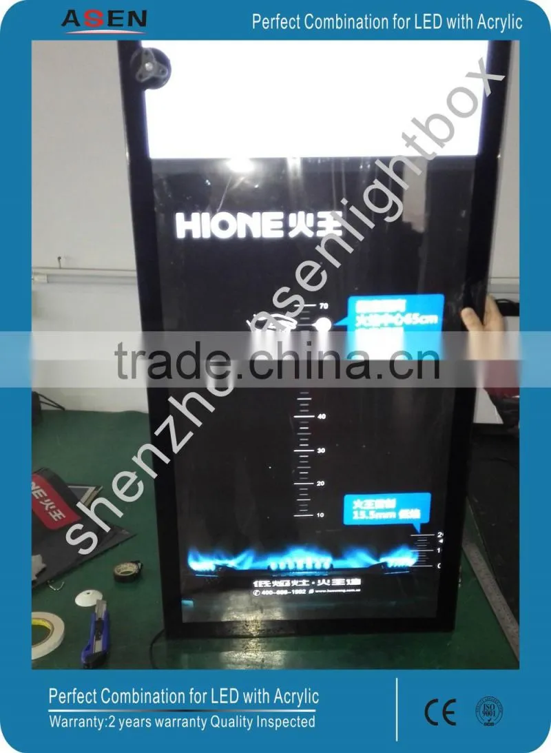 Ultra-thin 17mm LED Edge-lit Magnetic Light Box A1