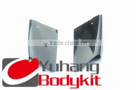 Side Addon For 2008-2010 Impreza GRB STI Varis Fiber Rear Diffuser Carbon Fiber CF