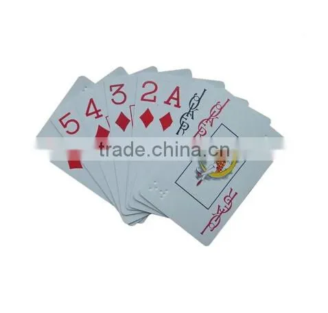 famous brand playing card with cheap prices printing
